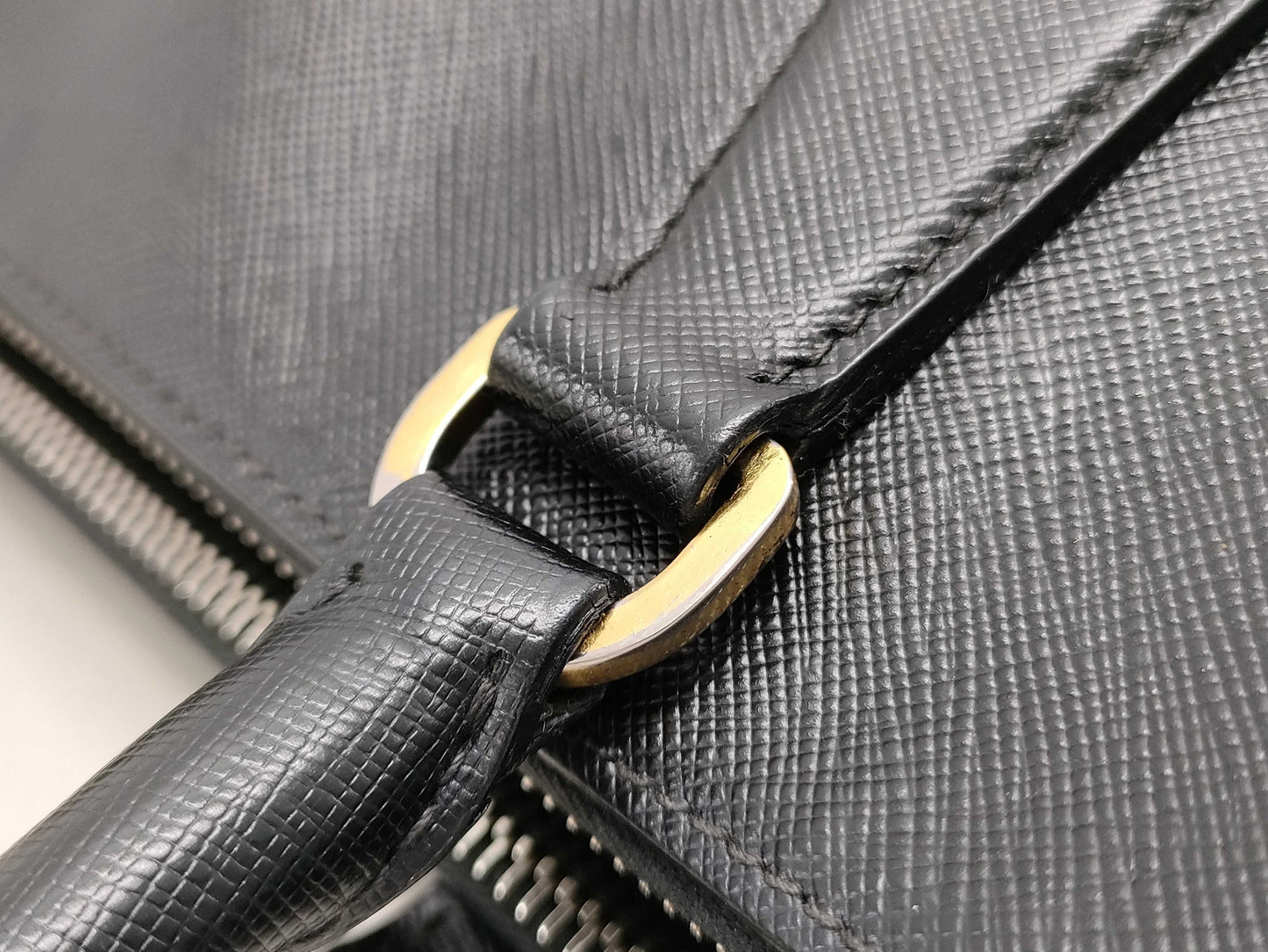 PRADA Galilea 2-way bag in Saffiano 1BA274 Black