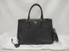 PRADA Galilea 2-way bag in Saffiano 1BA274 Black