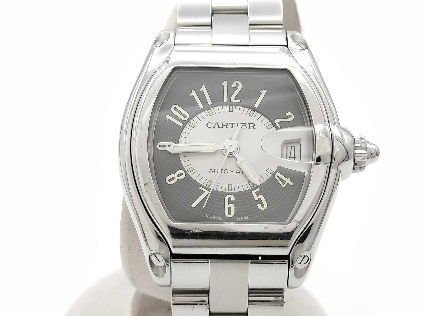 Cartier Roadster Black Dial W62001V3 2510 223065CE Automatic Men's Watch