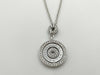 BVLGARI Astrale Cerchi Diamond Necklace in 750 White Gold, 18.6g