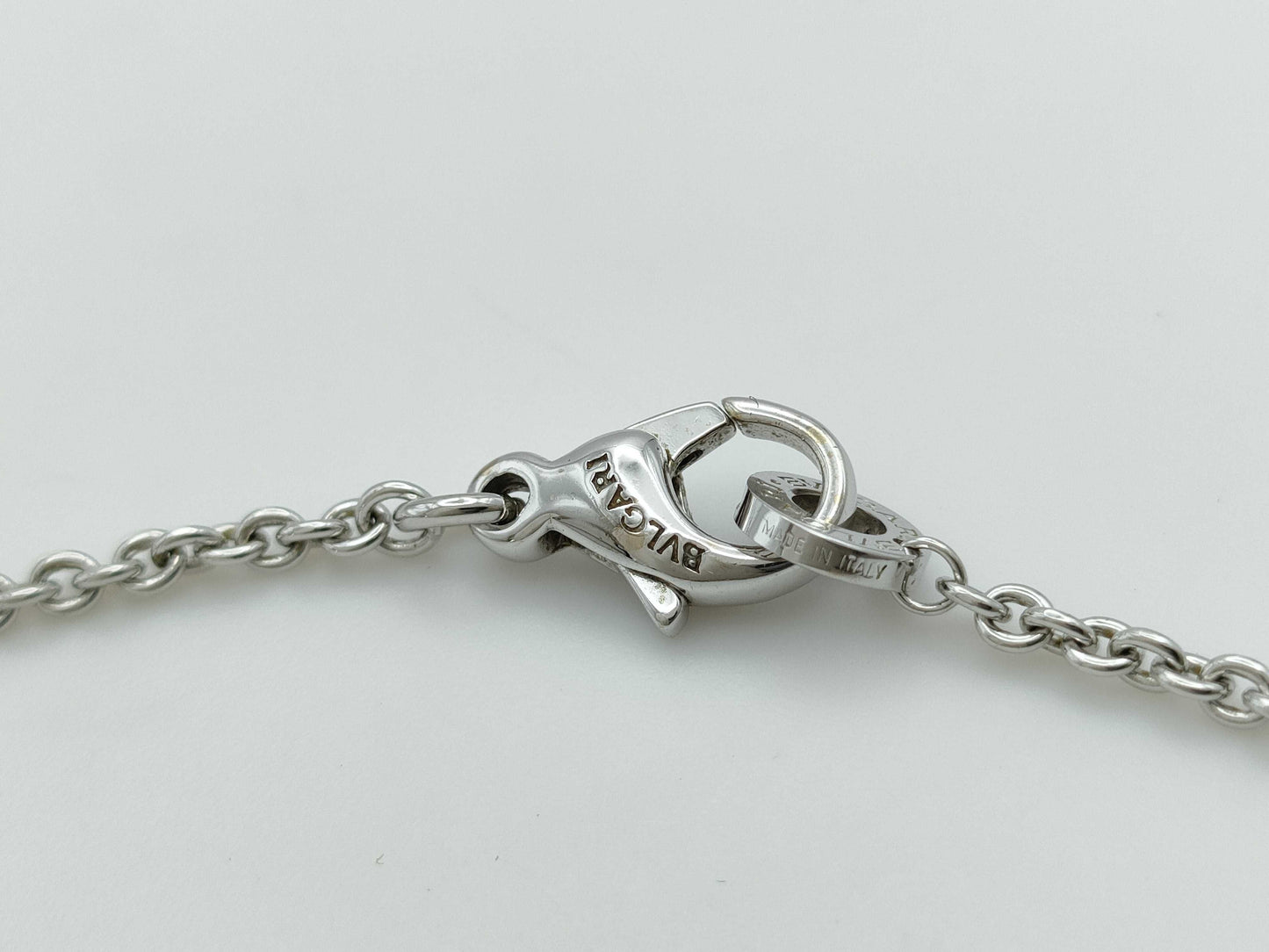 BVLGARI Astrale Cerchi Diamond Necklace in 750 White Gold, 18.6g