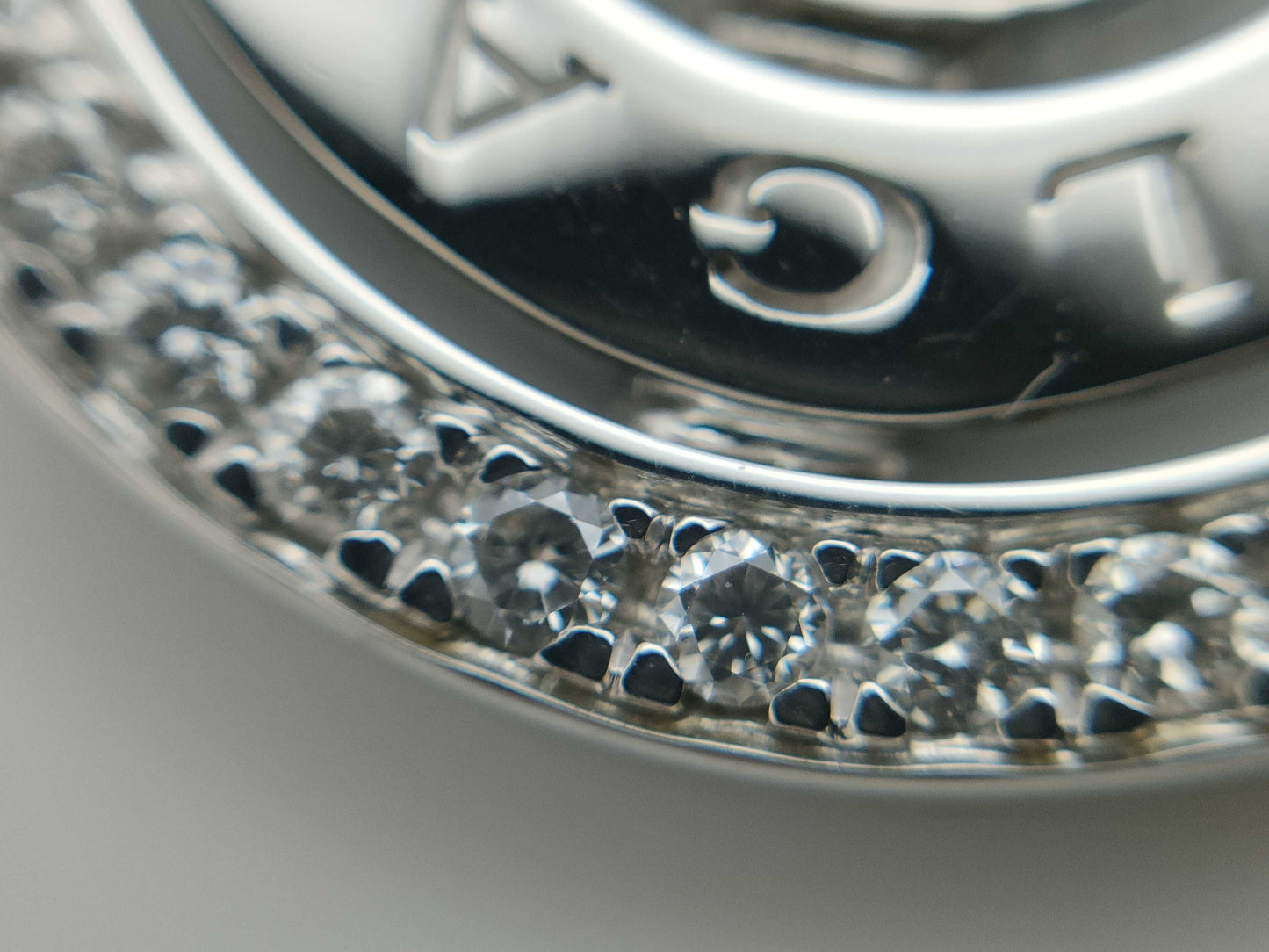 BVLGARI Astrale Cerchi Diamond Necklace in 750 White Gold, 18.6g