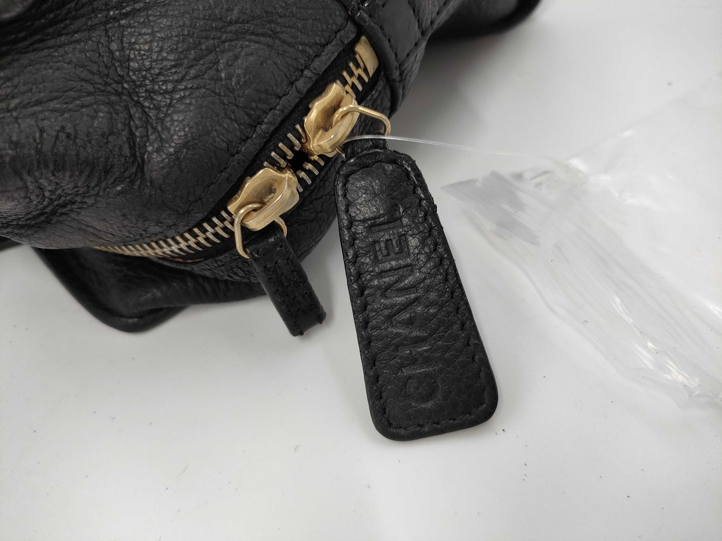 CHANEL Leather Coco Mark Shoulder Bag Handbag