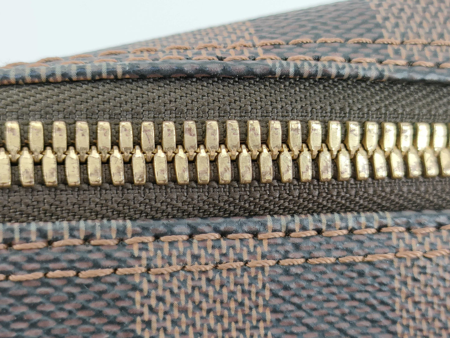 LOUIS VUITTON Damier Saleya Tote Bag