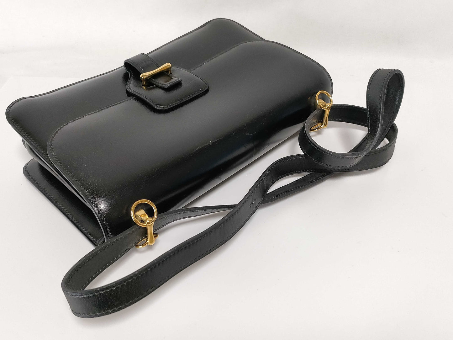 HERMES Dolly Box Calf Shoulder Bag
