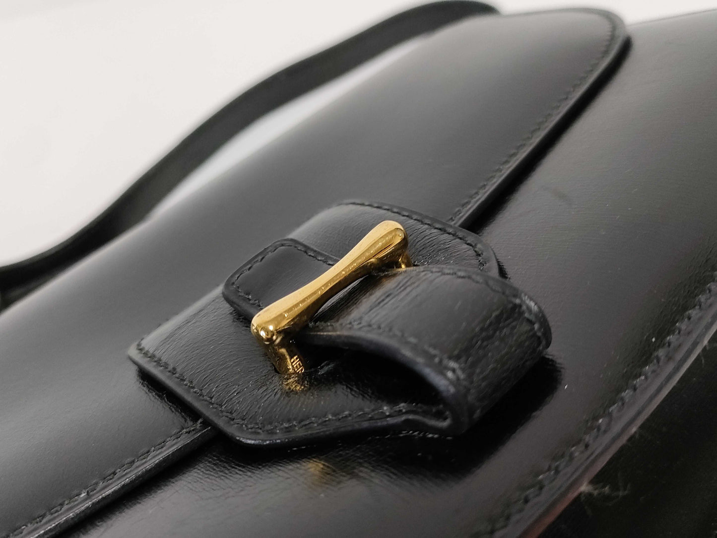 HERMES Dolly Box Calf Shoulder Bag