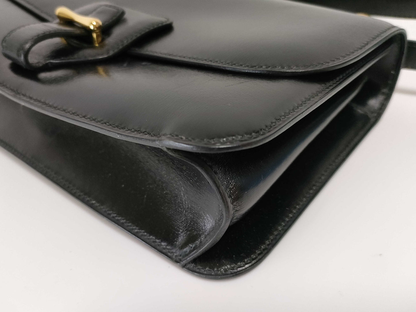 HERMES Dolly Box Calf Shoulder Bag