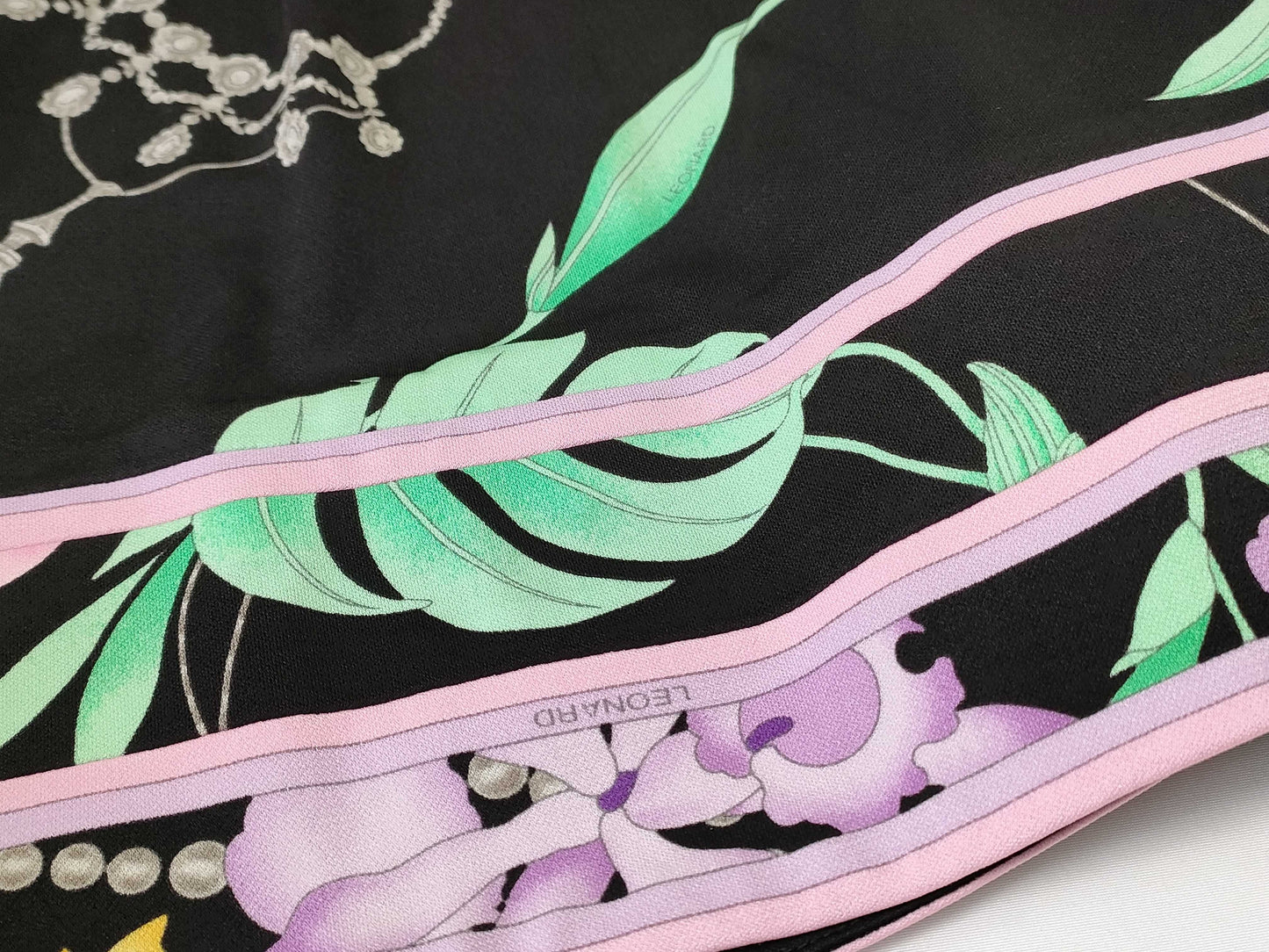 LEONARD Leonard Cancan Floral Print Skirt