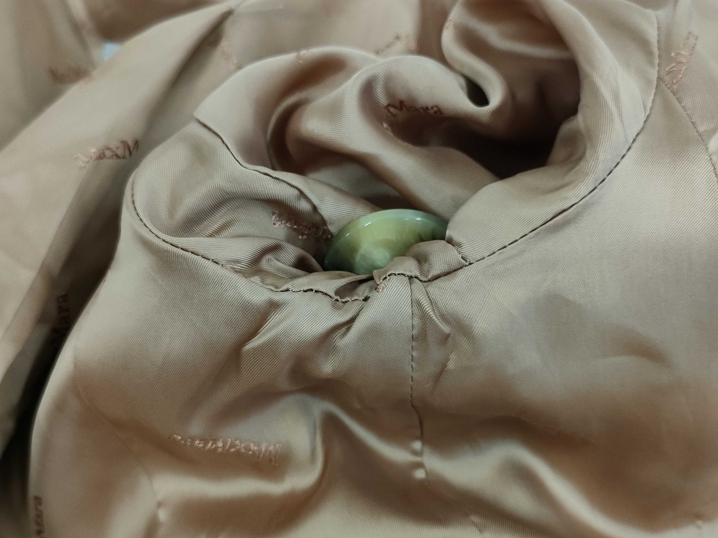 MaxMara OTS Alpaca Virgin Wool Teddy Coat, Size 40