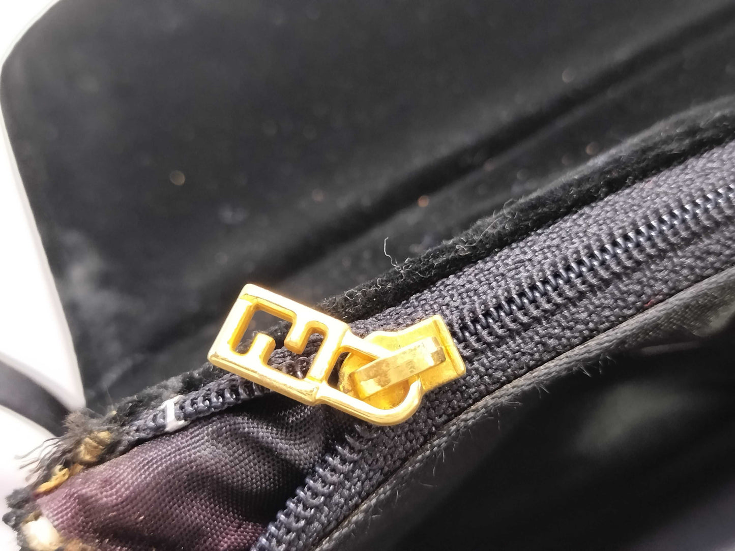 FENDI FENDI suede shoulder bag shoulder bag