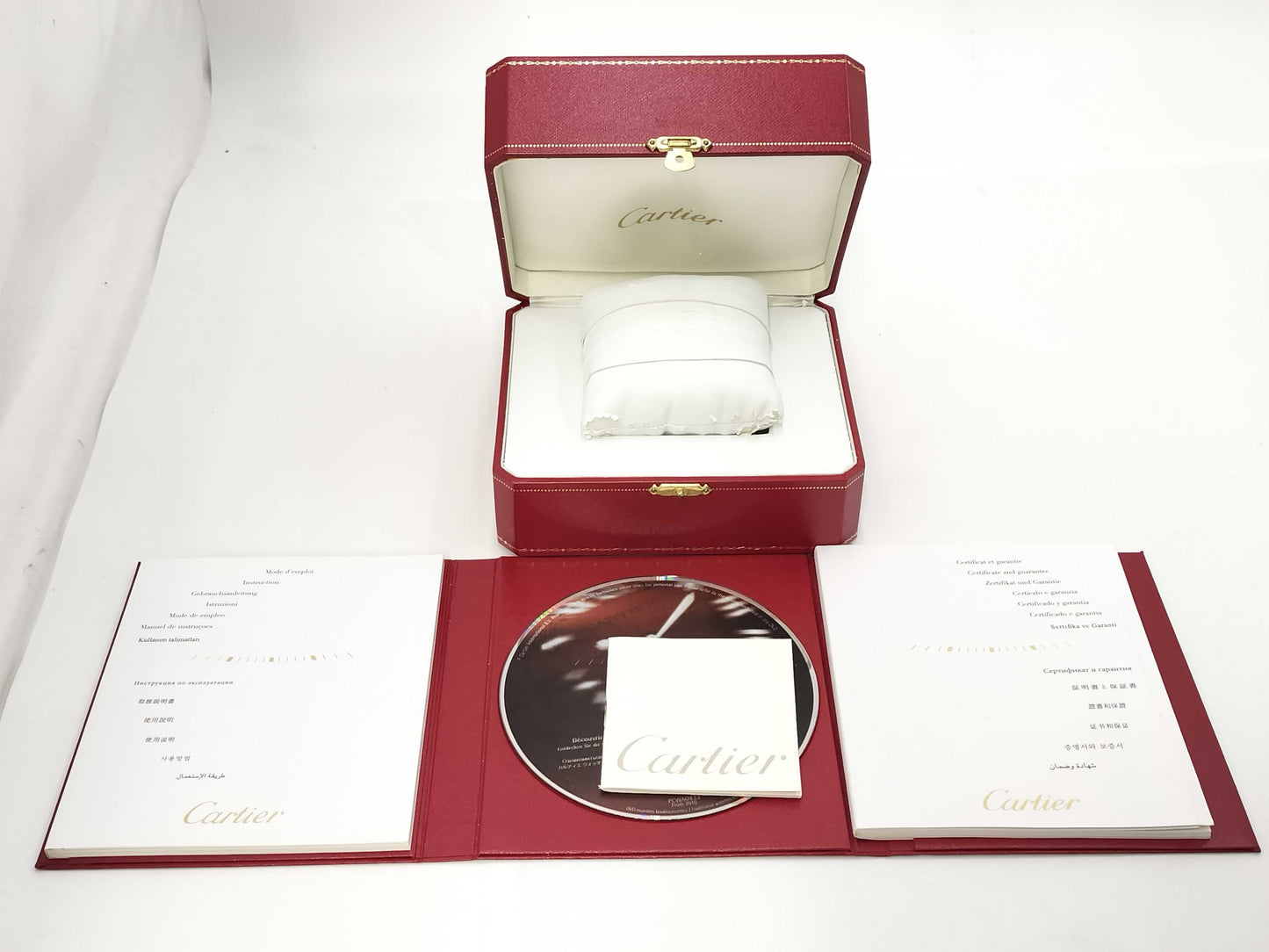 Cartier Tank Française SM 2384 Christmas Limited Edition 569433LX Quartz Women's Watch