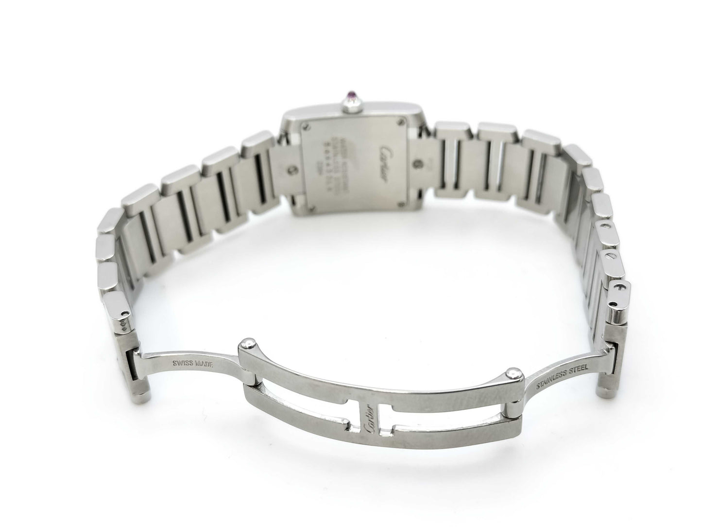 Cartier Tank Française SM 2384 Christmas Limited Edition 569433LX Quartz Women's Watch