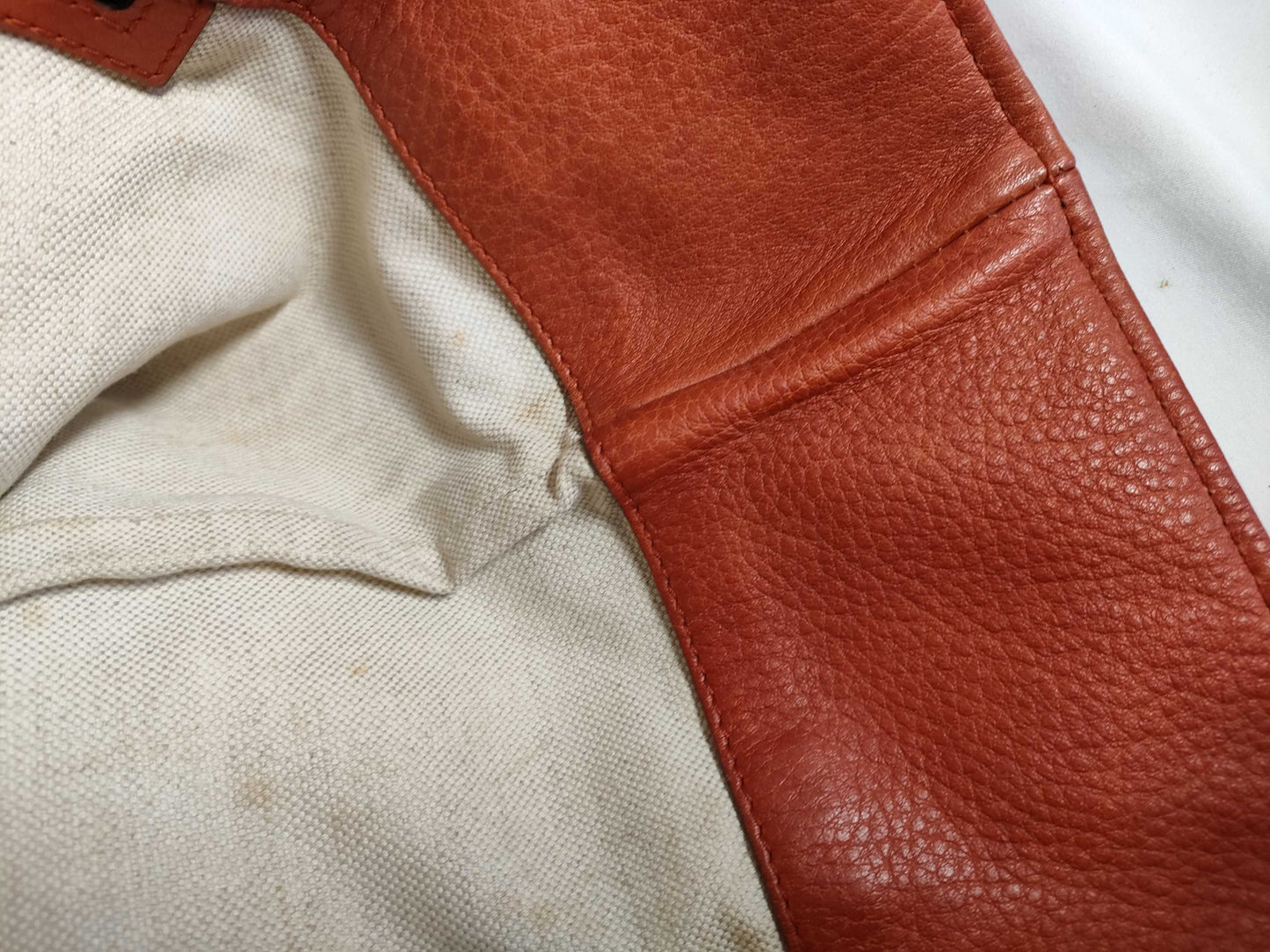 GUCCI GG Canvas Bamboo Leather Tote Bag