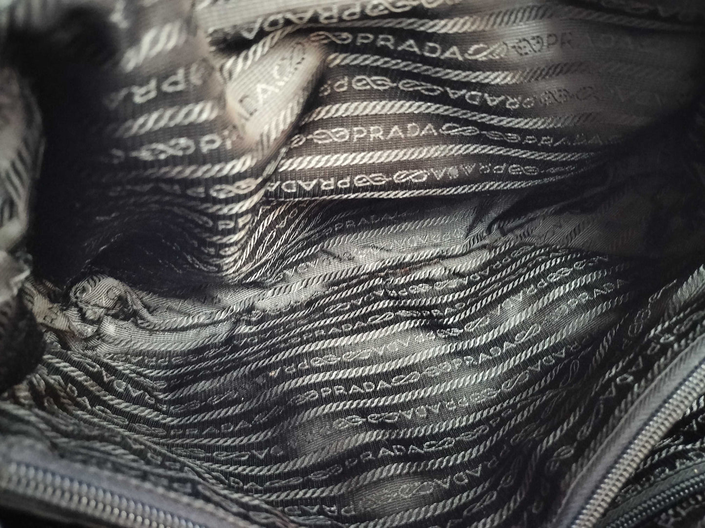 PRADA nylon tote bag