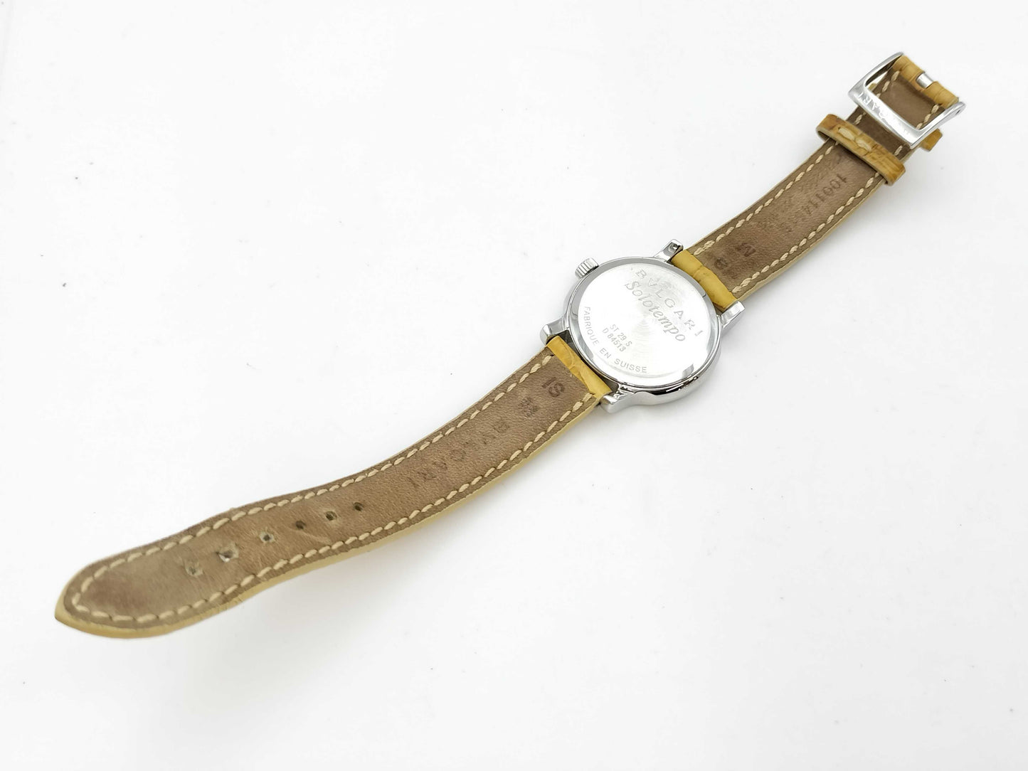 BVLGARI ST29S D84513 White Dial Quartz Women's Watch