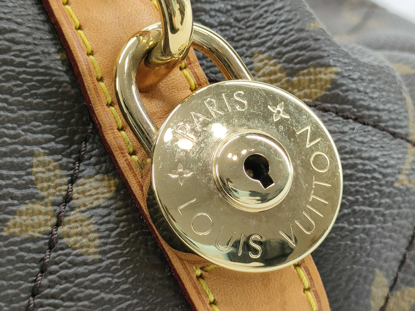 LOUIS VUITTON RFID verification failed AR4058 Monogram LOUIS VUITTON Bowling Handbag M41434 AR4058 Handbag