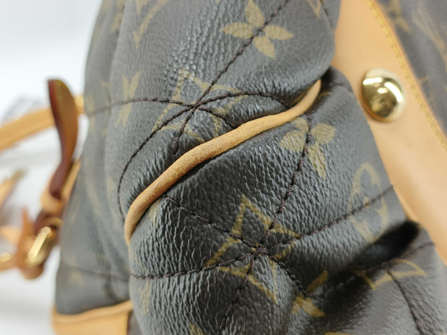 LOUIS VUITTON RFID verification failed AR4058 Monogram LOUIS VUITTON Bowling Handbag M41434 AR4058 Handbag