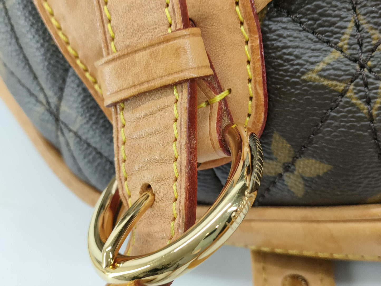 LOUIS VUITTON RFID verification failed AR4058 Monogram LOUIS VUITTON Bowling Handbag M41434 AR4058 Handbag