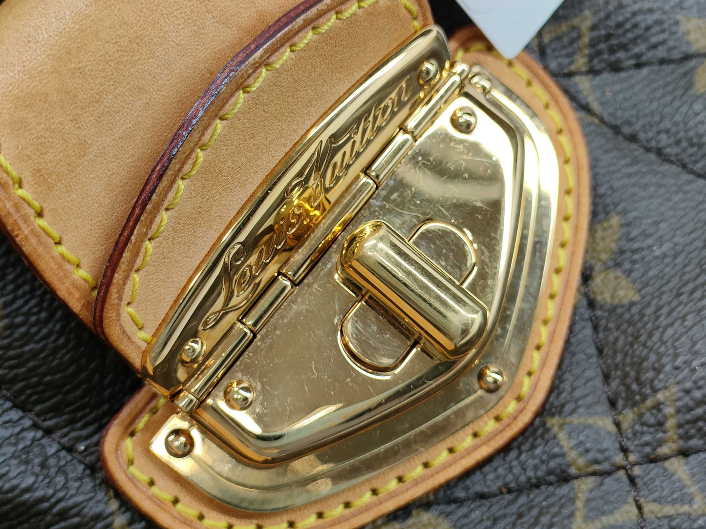 LOUIS VUITTON RFID verification failed AR4058 Monogram LOUIS VUITTON Bowling Handbag M41434 AR4058 Handbag