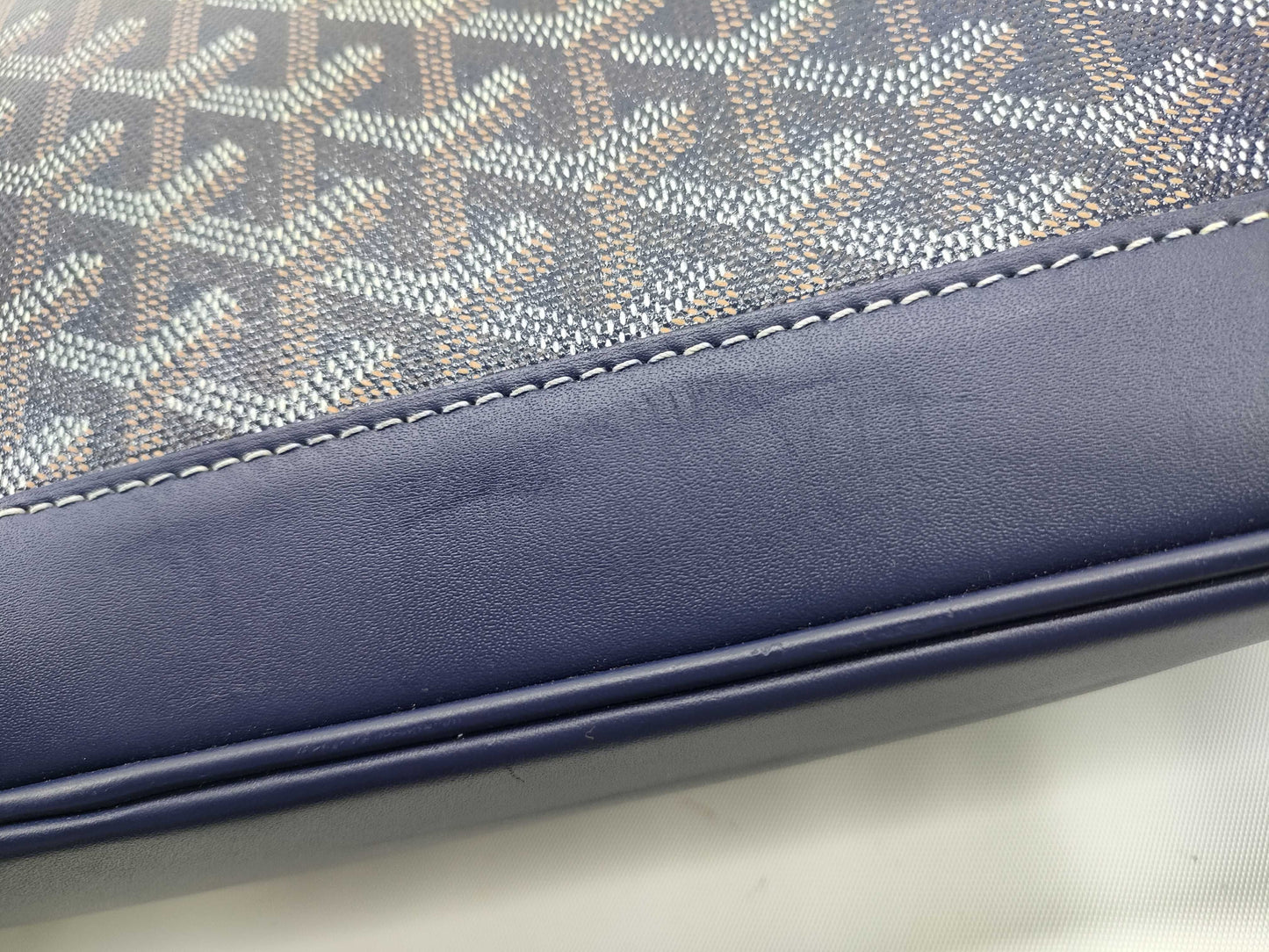 GOYARD GOYARD Citadan PM Business Bag Navy Handbag