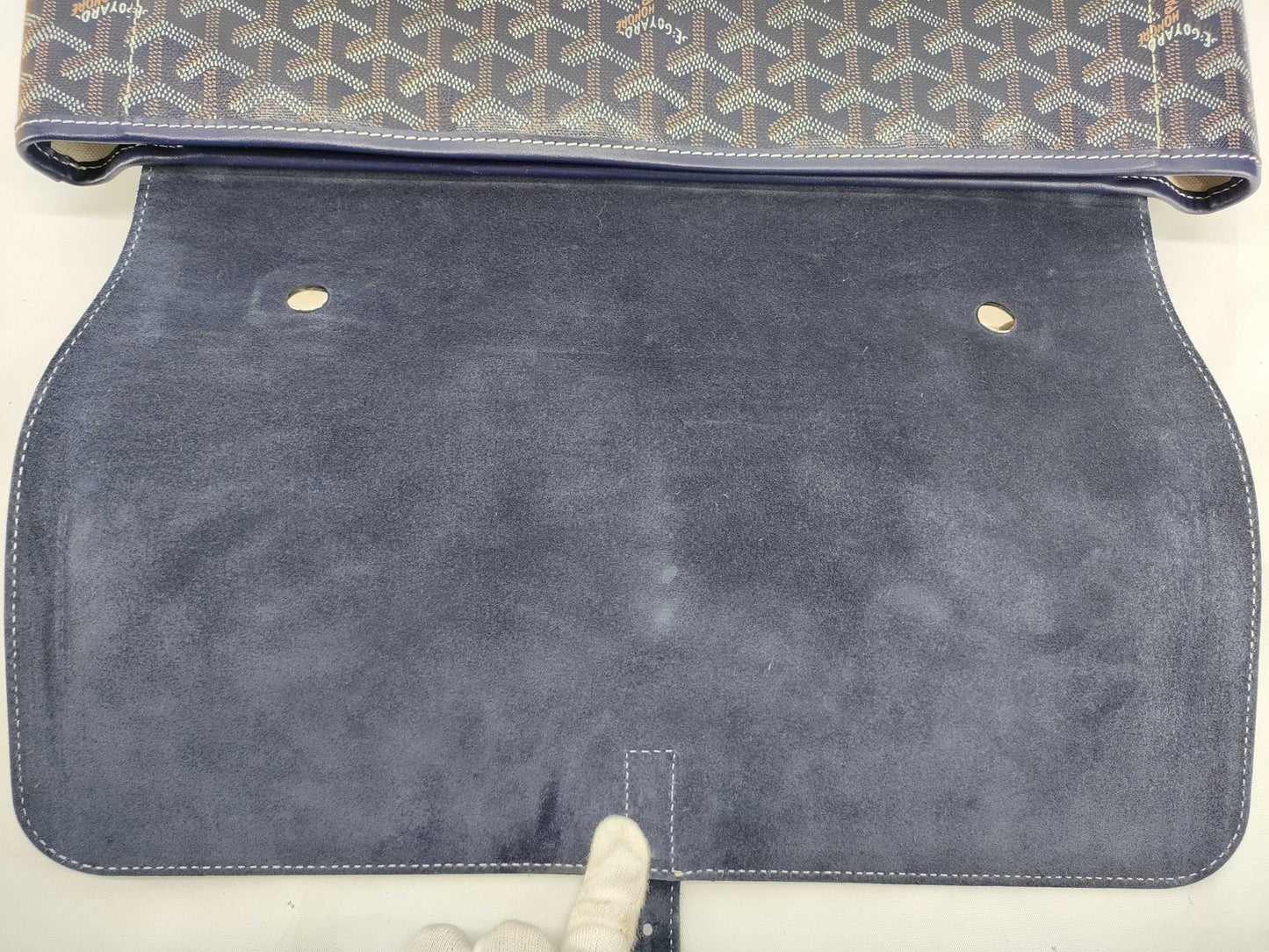 GOYARD GOYARD Citadan PM Business Bag Navy Handbag