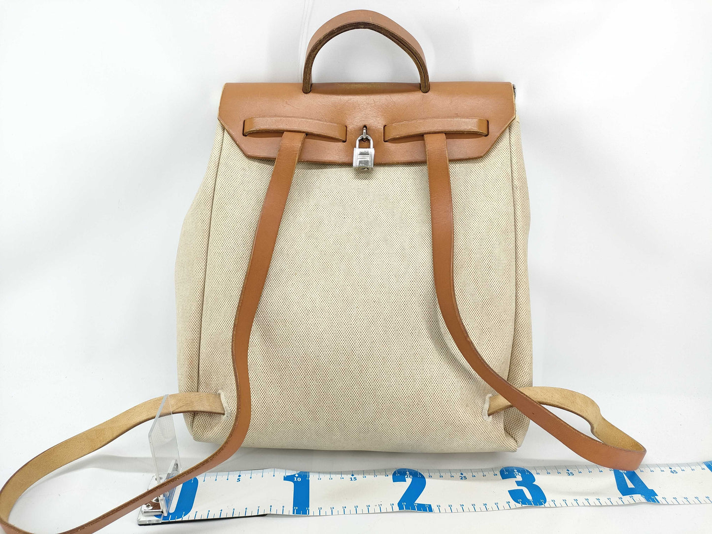 HERMES Airbag Backpack with D Stamp