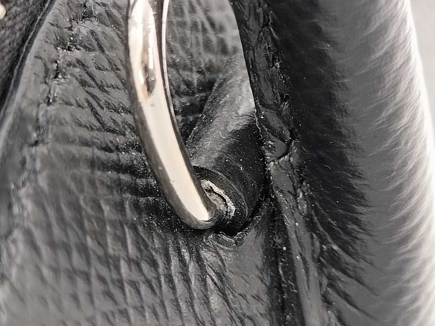 HERMES Bolide 27 Handbag, Black, Epsom Leather, Y Stamp