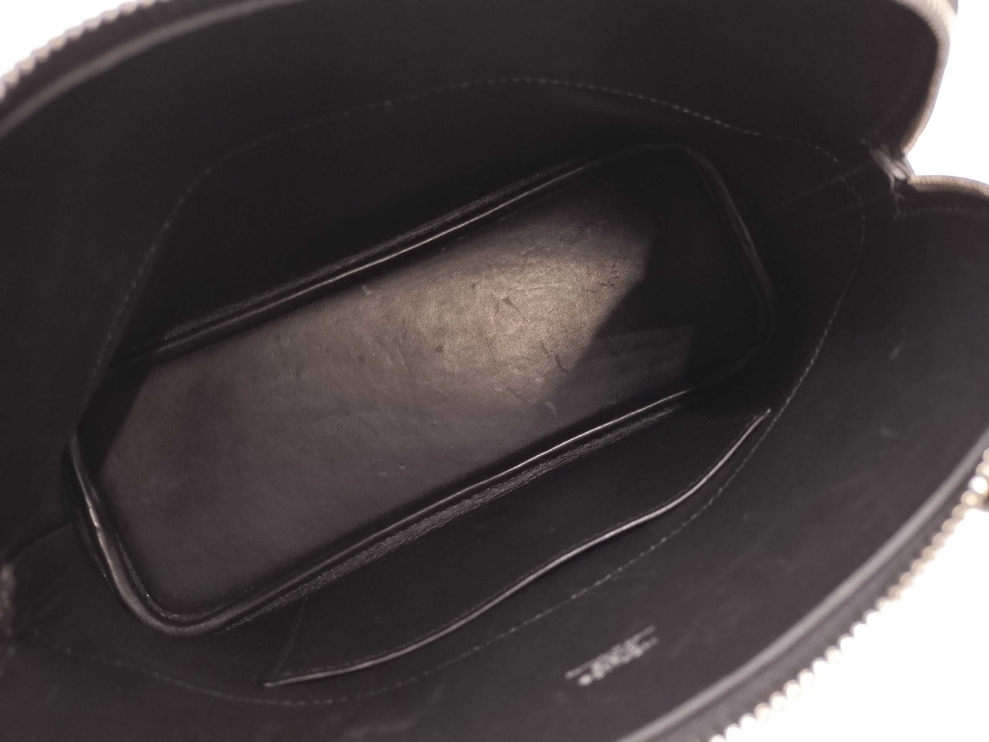 HERMES Bolide 27 Handbag, Black, Epsom Leather, Y Stamp