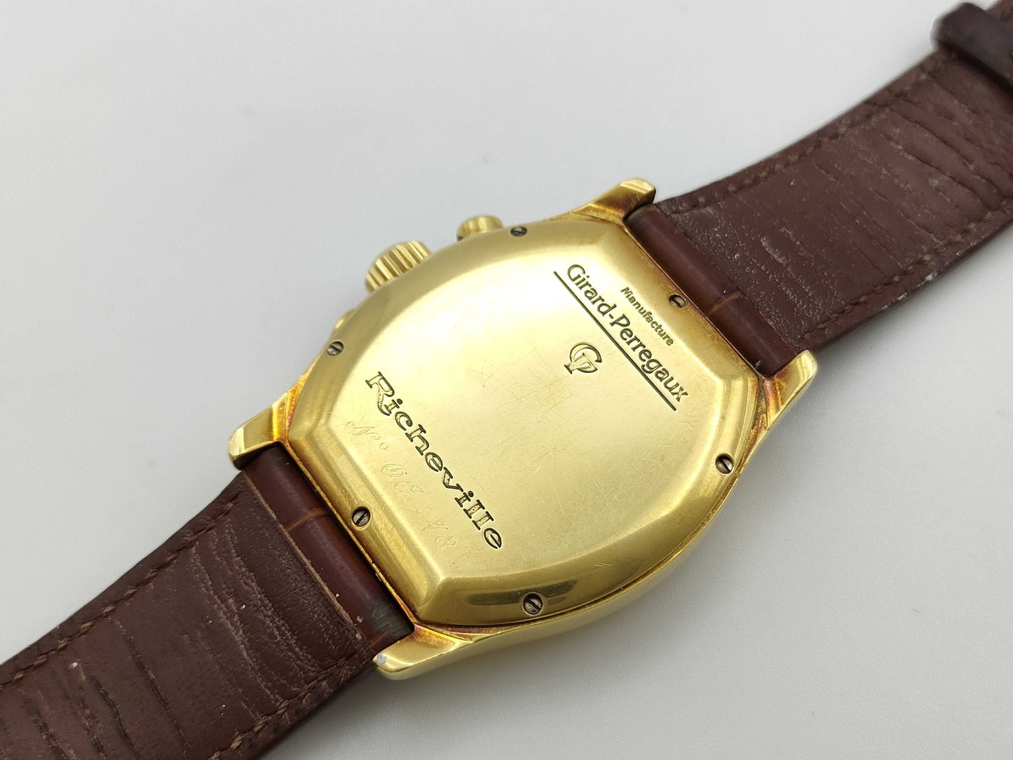 GIRARD PERREGAUX Richeville 27100 27100.0.51.1531 0J-48 Manual Winding 18K Gold Boys' Watch