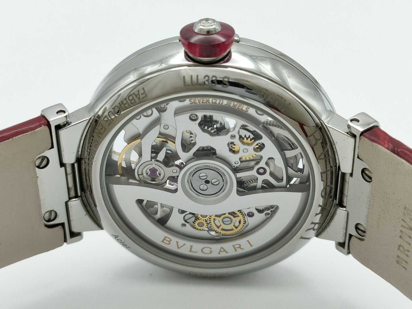 BVLGARI Lucea Skeleton LU33SKSL 102879 PO8172 Automatic Boys' Watch