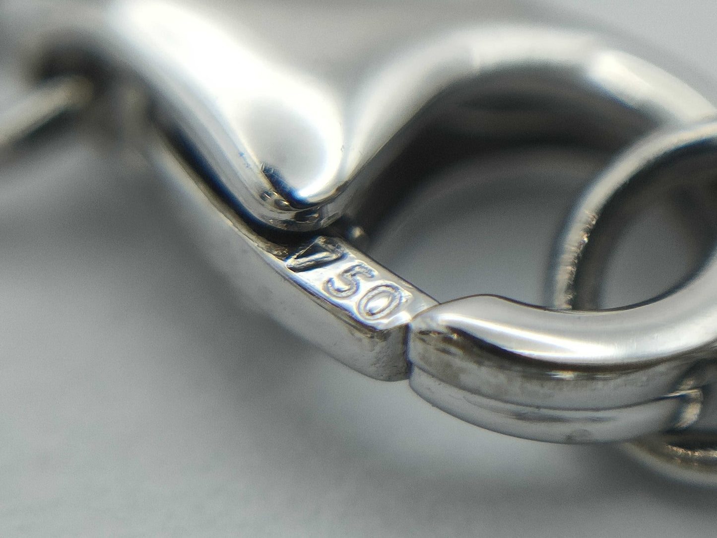 Cartier Baby Love Diamond Necklace in WG 750, 6.8g