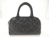 CHANEL CHANEL Matelasse Handbag A20996 Black Caviar Skin Handbag