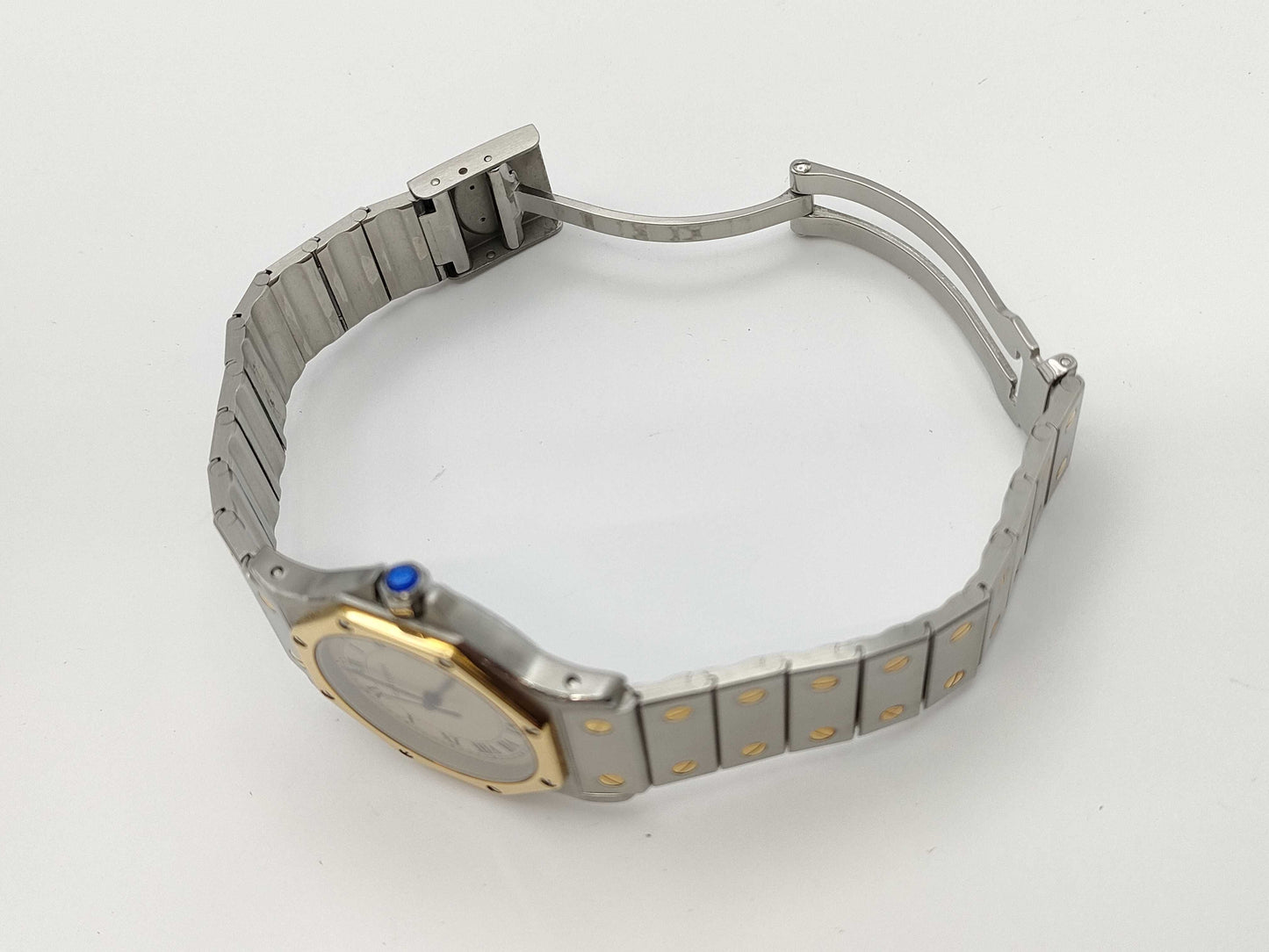 Cartier Santos Octagon LM 23516 187902 Quartz Women's Watch