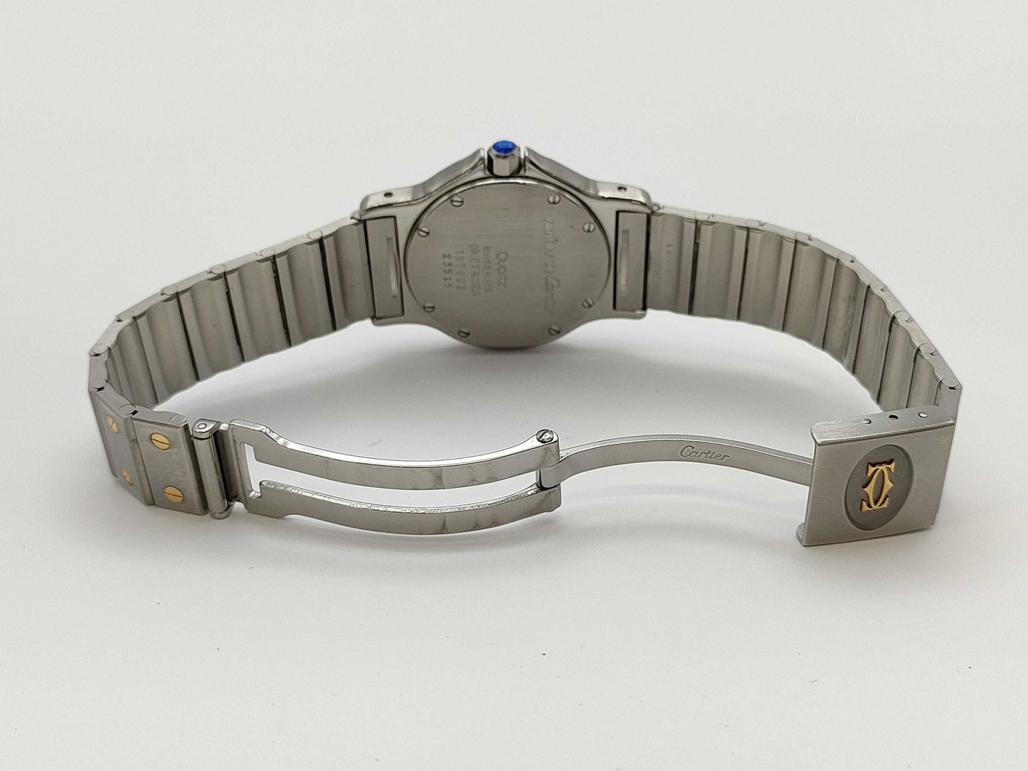 Cartier Santos Octagon LM 23516 187902 Quartz Women's Watch