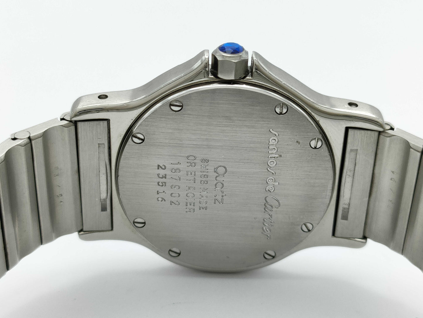 Cartier Santos Octagon LM 23516 187902 Quartz Women's Watch