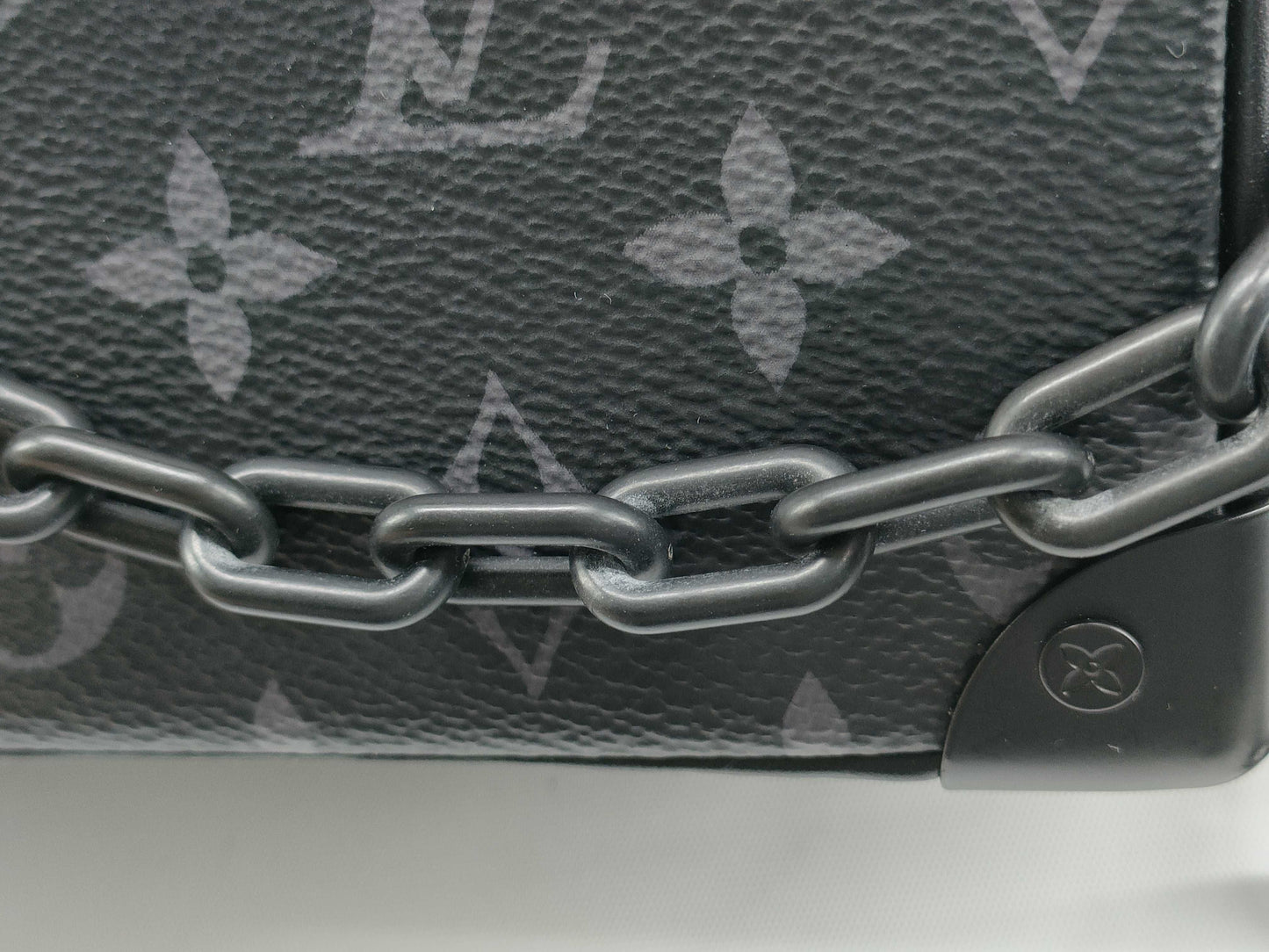 LOUIS VUITTON RFID Verified, Serial Number Unverifiable LOUIS VUITTON Mini Soft Trunk Shoulder Bag M44735 RFID Verified Shoulder Bag
