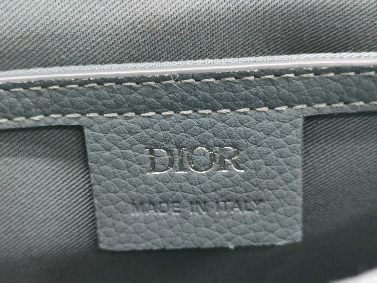 Dior DIOR Christian Dior Saddle Flap Messenger Bag Mini Shoulder Bag 2ADCA435YKS Oblique Jacquard and Grained Calfskin Shoulder Bag