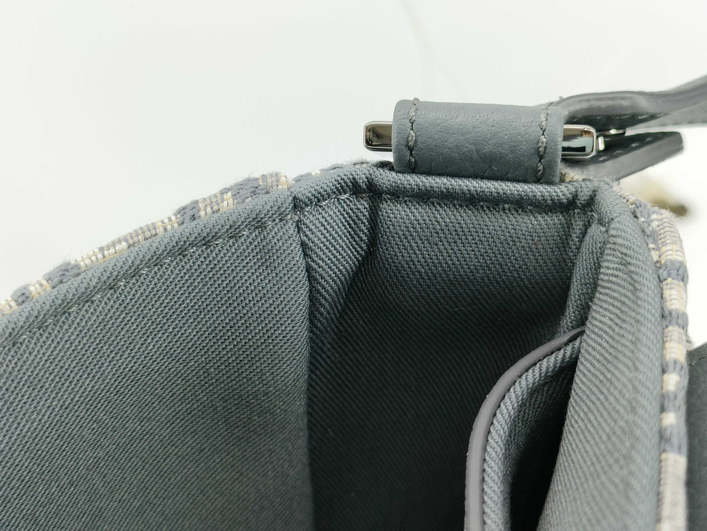 Dior DIOR Christian Dior Saddle Flap Messenger Bag Mini Shoulder Bag 2ADCA435YKS Oblique Jacquard and Grained Calfskin Shoulder Bag