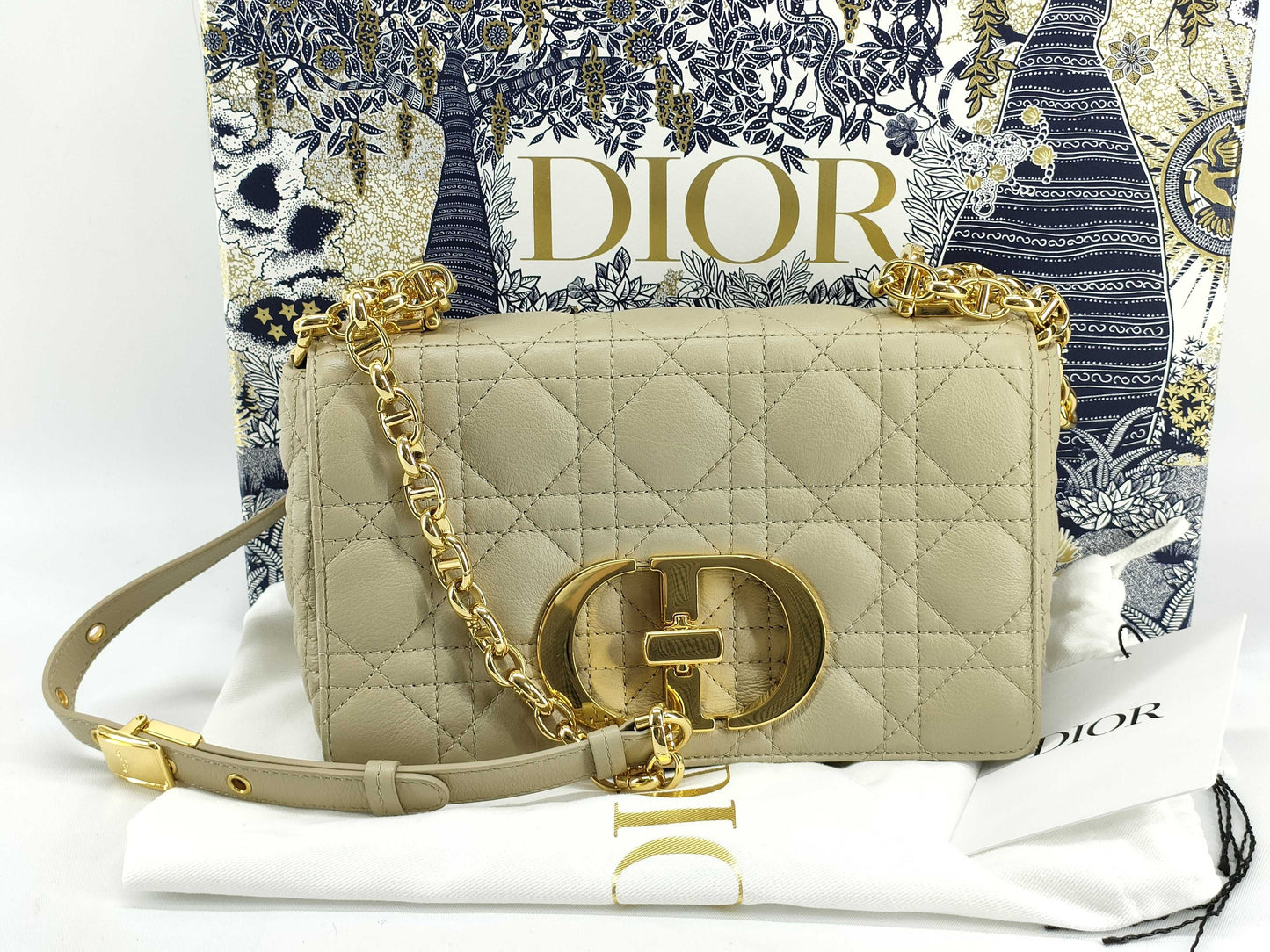 Dior DIOR Christian Dior Dior Caro Small Bag Shoulder Bag - Shoulder Bag