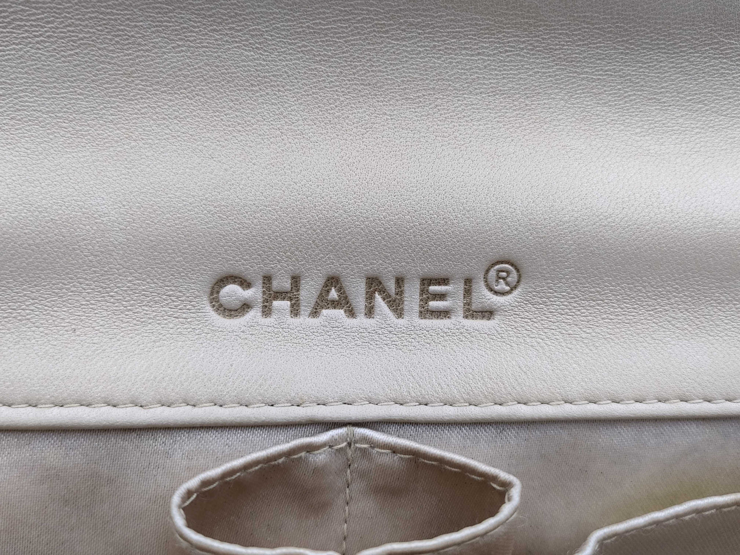 CHANEL CHANEL Chocobar Shoulder Bag A15316 Patent Leather Beige No. 6 Bag