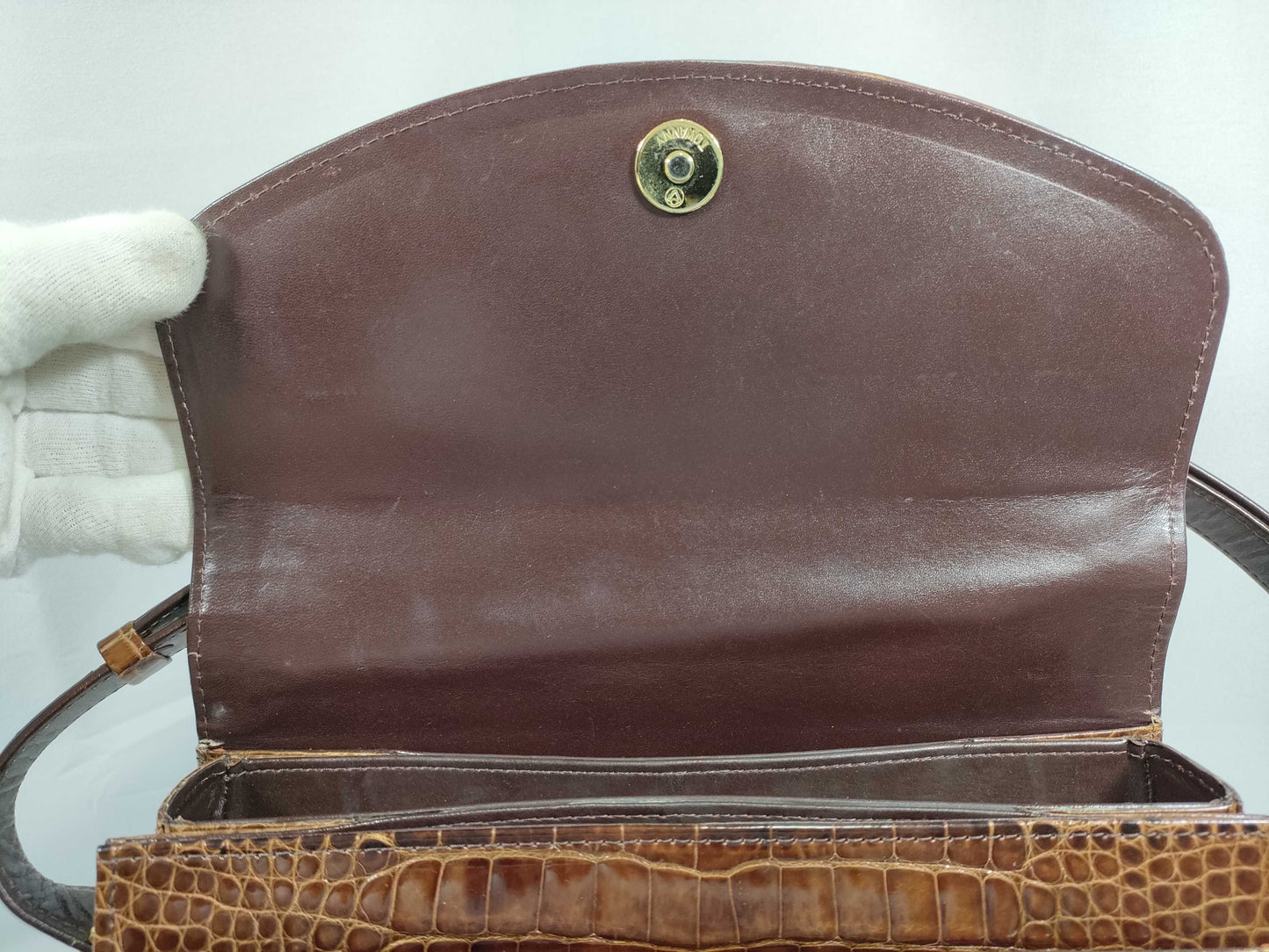 Crocodile bag handbag