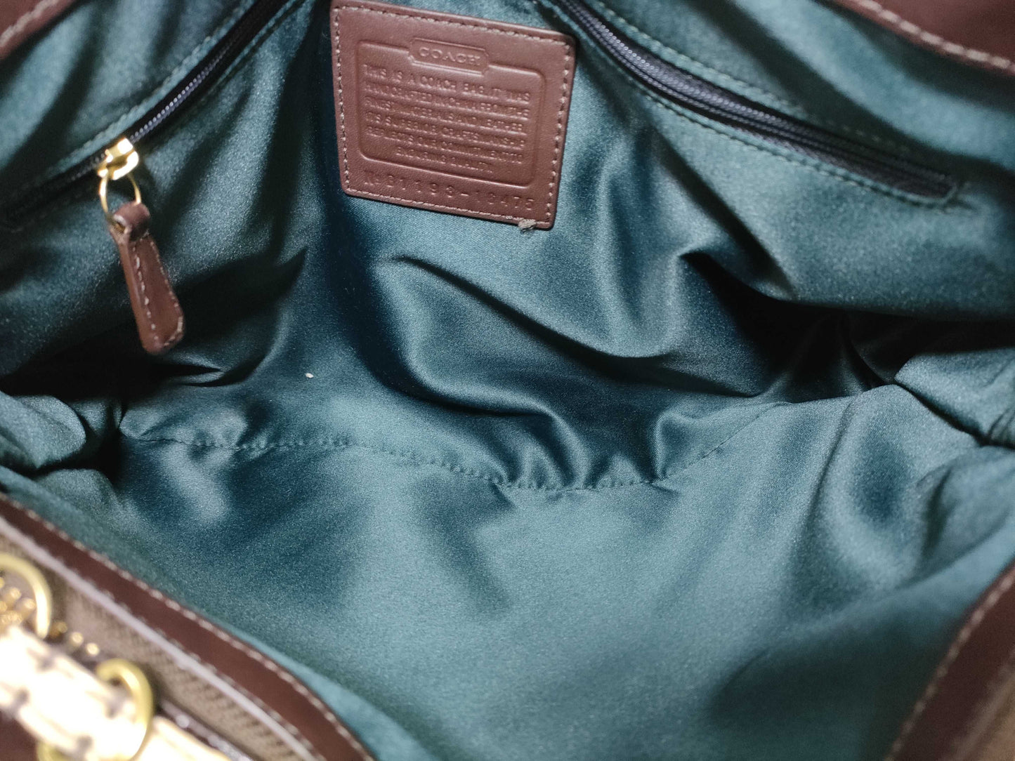 COACH Signature Coach Bag Tote Bag