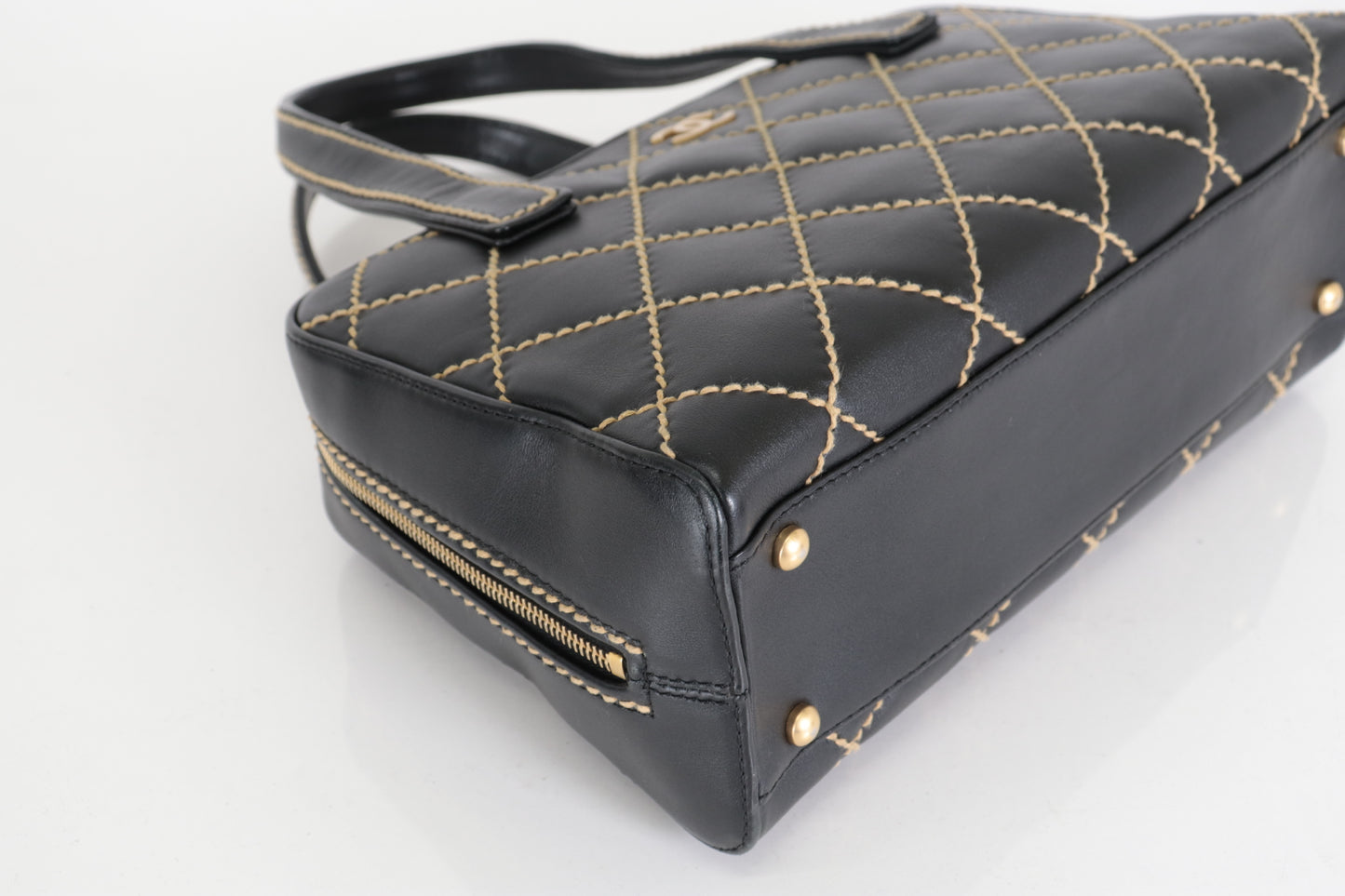 CHANEL Wild Stitch Handbag Handbag