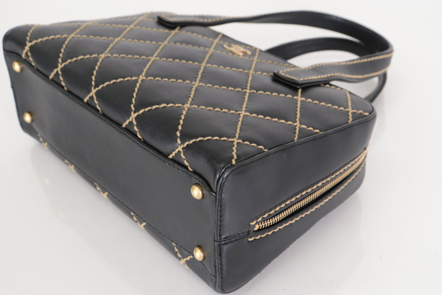CHANEL Wild Stitch Handbag Handbag