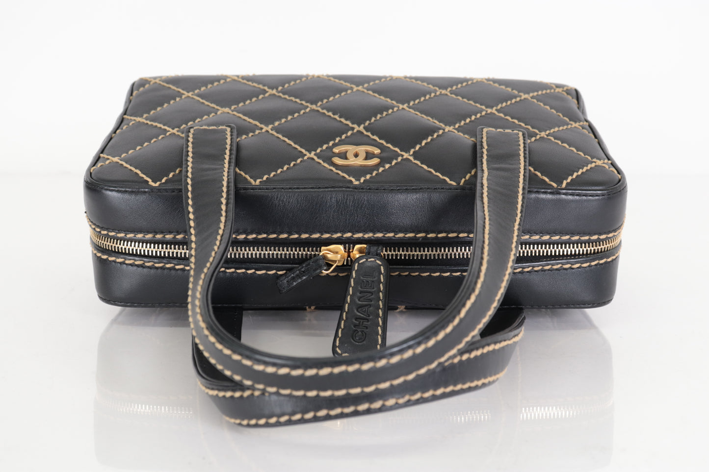CHANEL Wild Stitch Handbag Handbag