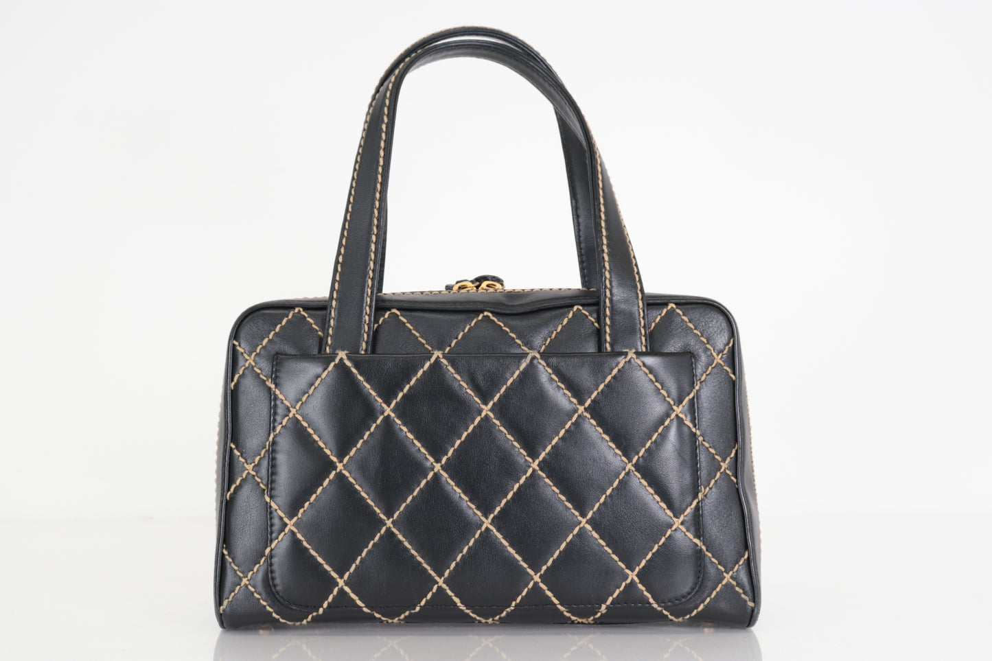 CHANEL Wild Stitch Handbag Handbag