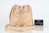 CHANEL Triple Coco Drawstring Lamb Chain Shoulder Bag, No. 2