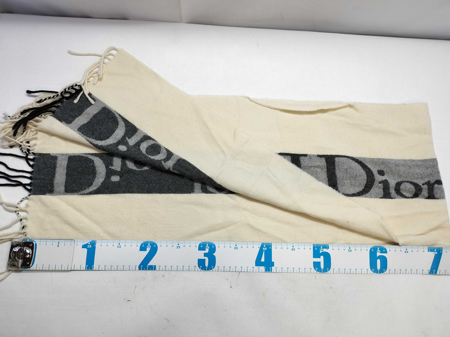 Dior logo scarf