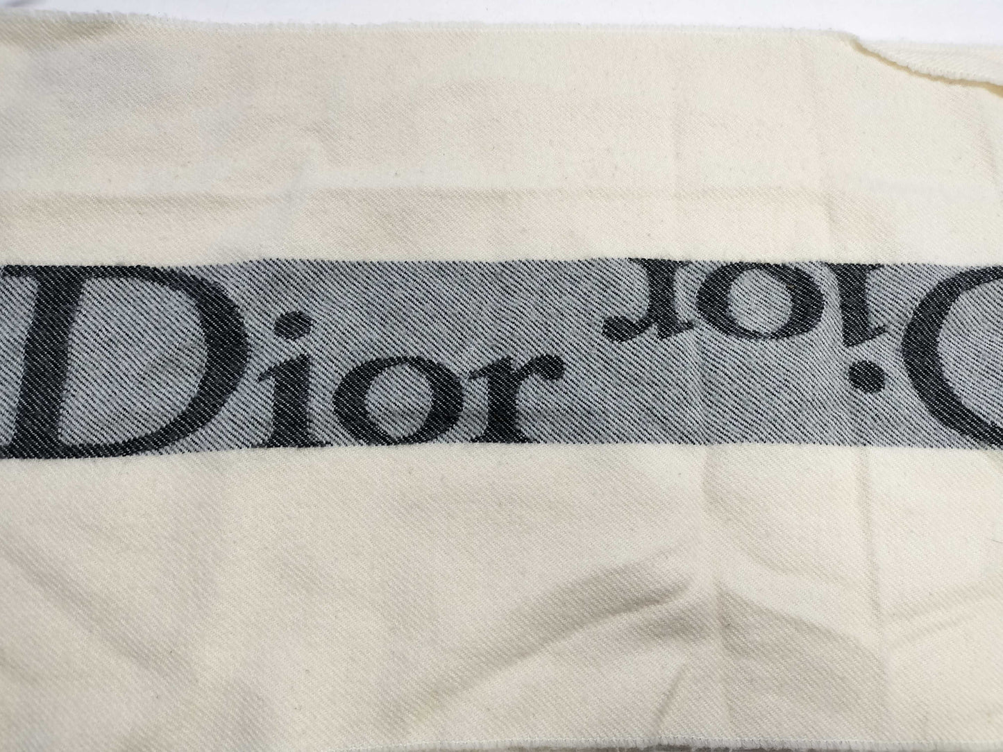 Dior logo scarf
