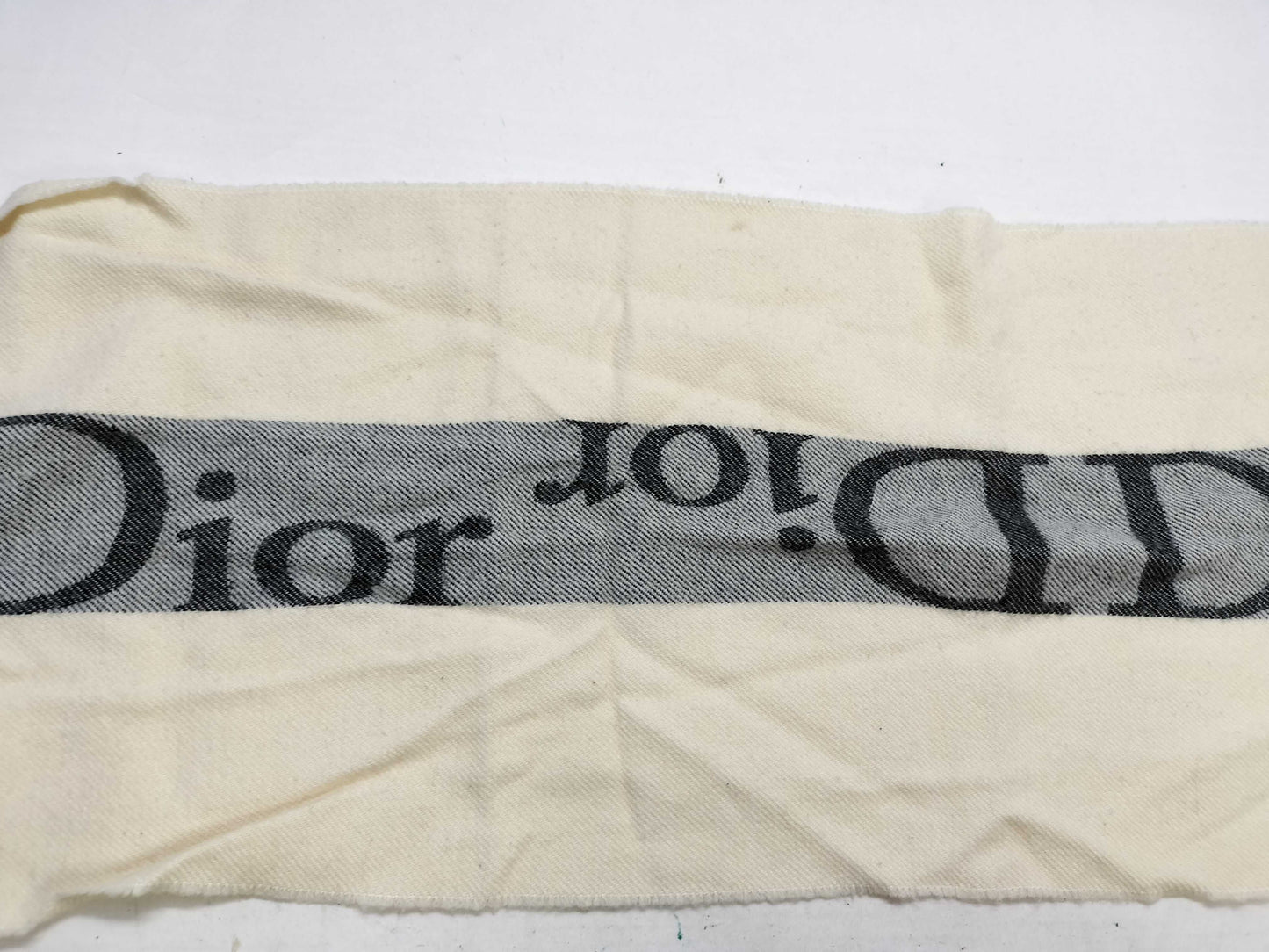 Dior logo scarf